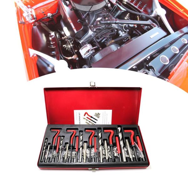 131pcs helicoil thread repair kit m5 m6 metric8 metric10 m12 threaded tool twist drill bits
131pcs helicoil thread repair kit m5 m6 metric8 metric10 m12 threaded tool twist drill bits