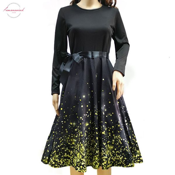 women christmas dress women party night long sleeve plussize print vintage women dress swing elegant party long sleeve vintage dress, Black;gray
women christmas dress women party night long sleeve plussize print vintage women dress swing elegant party long sleeve vintage dress, Black;gray