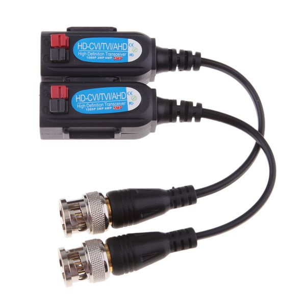

2pack twisted video balun transmitter connectors for hd-cvi/tvi/ahd