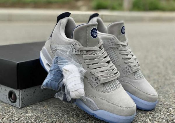 man designer 4s georgetown grey white basketball shoes amazing iv suede fashion sport sneakers with box drop shipping
man designer 4s georgetown grey white basketball shoes amazing iv suede fashion sport sneakers with box drop shipping