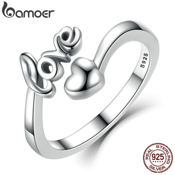 bamoer new arrival 100% 925 sterling silver i love you heart ring for woman wedding engagement jewelry scr024, Golden;silver
bamoer new arrival 100% 925 sterling silver i love you heart ring for woman wedding engagement jewelry scr024, Golden;silver