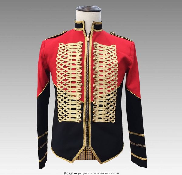 2019 new star style catwalk suit dress men's court singer stage performance suitslim fit blazer mens suits jacket, White;black
2019 new star style catwalk suit dress men's court singer stage performance suitslim fit blazer mens suits jacket, White;black