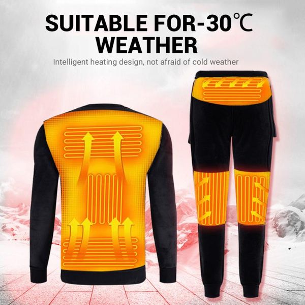 herobiker men heated underwear fleece lined heating thermal underwear set usb electric heated long johns t-shirts&pants
herobiker men heated underwear fleece lined heating thermal underwear set usb electric heated long johns t-shirts&pants
