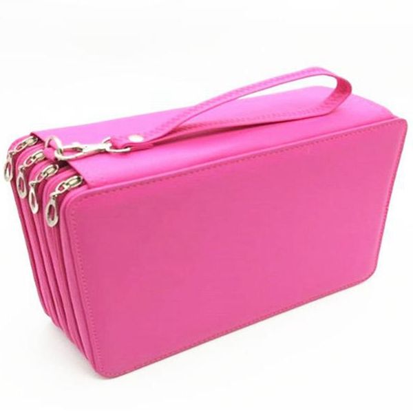 large capacity pu leather 168 slots multi-layer colored pencil wrap storage case pouch holder stationery organizers
large capacity pu leather 168 slots multi-layer colored pencil wrap storage case pouch holder stationery organizers