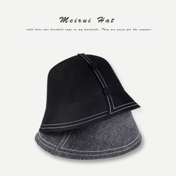 2019 autumn new pure wool material bucket cap woman sunscreen floppy basin cap hat men's cowboy hat outdoor hip hop unisex
2019 autumn new pure wool material bucket cap woman sunscreen floppy basin cap hat men's cowboy hat outdoor hip hop unisex