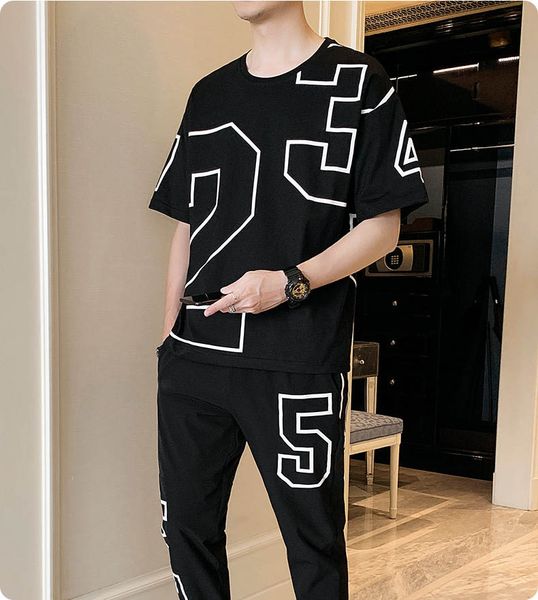men's exercise & fitness clothing fashion mens casual t-shirt + long pants two-piece suit male active thin tracksuits 2 colors size m-4
men's exercise & fitness clothing fashion mens casual t-shirt + long pants two-piece suit male active thin tracksuits 2 colors size m-4