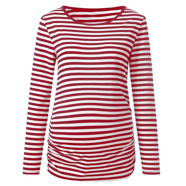 t shirt pregnancy womens maternity stripe long sleeve round neck blouse shirt chemise femme enceinte maternity t-shirt
t shirt pregnancy womens maternity stripe long sleeve round neck blouse shirt chemise femme enceinte maternity t-shirt