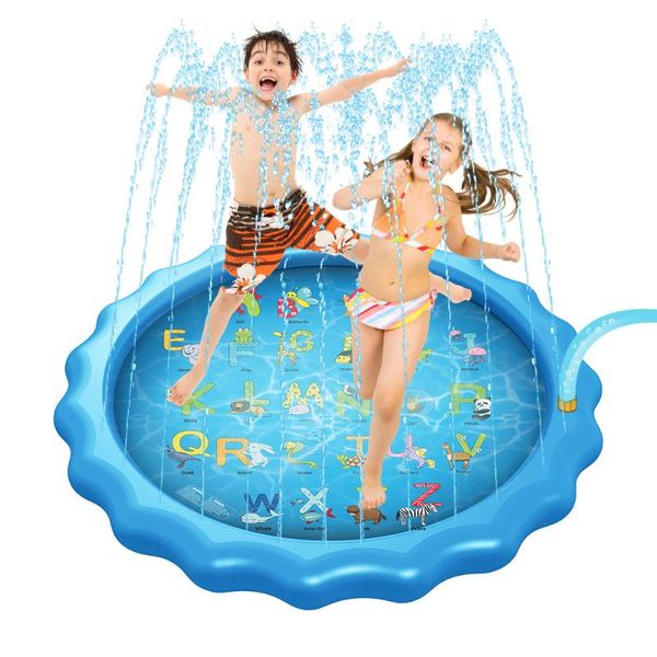 170cm inflatable spray water summer kids play water mat lawn games pad sprinkler funny play toys outdoor swiming pool
170cm inflatable spray water summer kids play water mat lawn games pad sprinkler funny play toys outdoor swiming pool