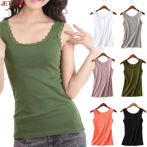 camisoles & tanks jetting-6 colors women lace tank sleeveless bodycon temperament vest summer fashion camisole 1pcs 2021, Black;white
camisoles & tanks jetting-6 colors women lace tank sleeveless bodycon temperament vest summer fashion camisole 1pcs 2021, Black;white