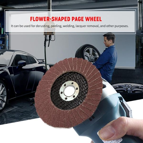 25pcs 100mm high density calcined aluminum oxide flap disc wheel angle grinder rotary polishing metalworking abrasive tools
25pcs 100mm high density calcined aluminum oxide flap disc wheel angle grinder rotary polishing metalworking abrasive tools