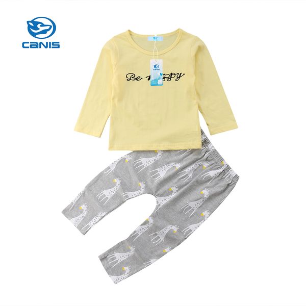 2pcs Newborn Toddler Infant Kid Baby Boys Baby Girls Clothes Long Sleeve Casual Popular T-shirt Tops+Pants Outfits Set 0-3Y
2pcs Newborn Toddler Infant Kid Baby Boys Baby Girls Clothes Long Sleeve Casual Popular T-shirt Tops+Pants Outfits Set 0-3Y