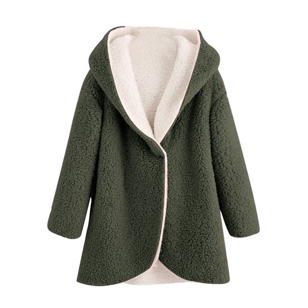 button casual autumn winter women's winter curved hem long line faux fur sherpa fleece cute warm casual loose hoodie coat nove6, Black
button casual autumn winter women's winter curved hem long line faux fur sherpa fleece cute warm casual loose hoodie coat nove6, Black
