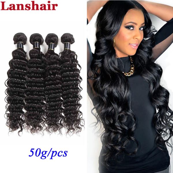 8a unprocessed 4/5/6 bundles brazilian virgin hair deep wave 100% human hair weft brazilian hair weave bundles deep wave 50g/pcs, Black
8a unprocessed 4/5/6 bundles brazilian virgin hair deep wave 100% human hair weft brazilian hair weave bundles deep wave 50g/pcs, Black
