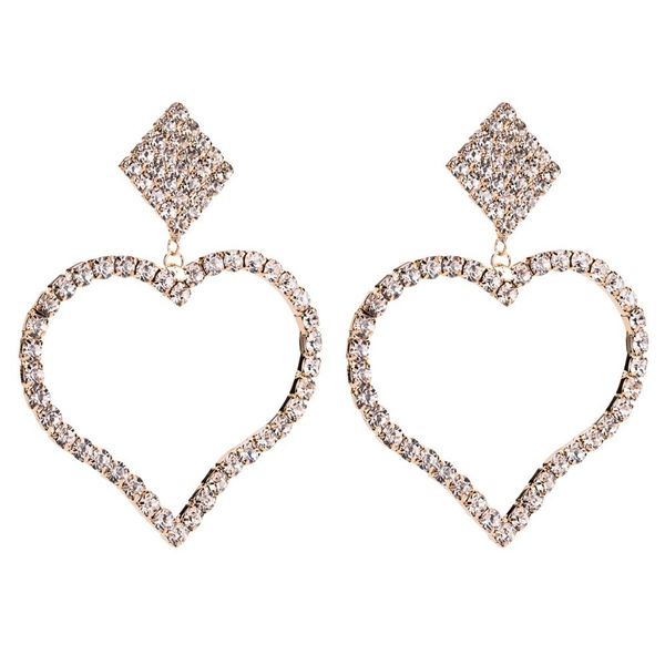 fashion-stunning rhinestone big heart pendant dangle earrings for women fashion jewelry trendy statement earrings accessories, Silver
fashion-stunning rhinestone big heart pendant dangle earrings for women fashion jewelry trendy statement earrings accessories, Silver