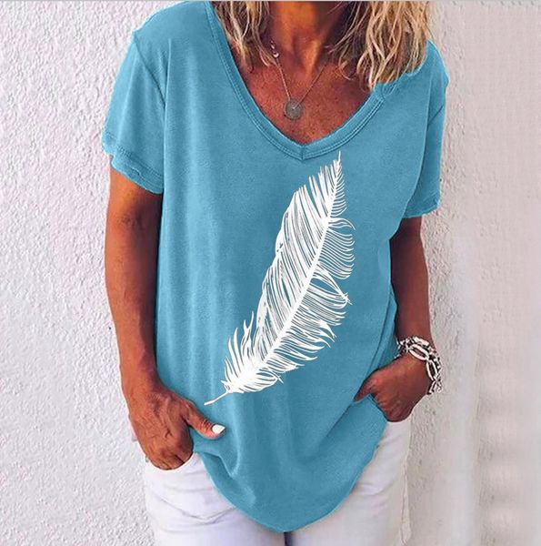 2020 duan xiu v-collar leaf printed women's 2020 duan xiu v-collar leaf printed women's t-shirt t-shirt, White
2020 duan xiu v-collar leaf printed women's 2020 duan xiu v-collar leaf printed women's t-shirt t-shirt, White