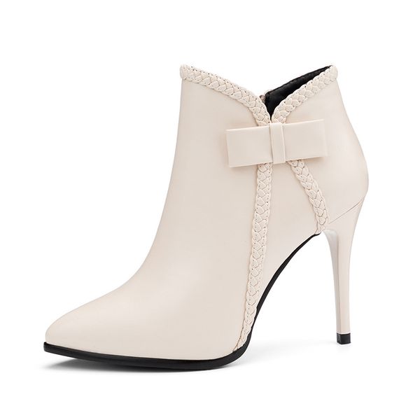 2019 10.5cm high heel shoes pointed high heel boots nightclub booties stiletto side zipper slim single boots, Black
2019 10.5cm high heel shoes pointed high heel boots nightclub booties stiletto side zipper slim single boots, Black