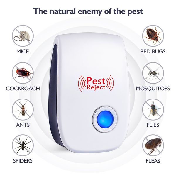 otbba ultrasonic pest repeller pack,new upgraded electronic pest repellent plug in indoor pest repellent for mosquito, insects,cockroache
otbba ultrasonic pest repeller pack,new upgraded electronic pest repellent plug in indoor pest repellent for mosquito, insects,cockroache