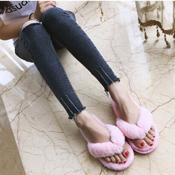 creative women casual imitation slippers flock gladiator casual fur plush house spa flip flops slippers 30, Black
creative women casual imitation slippers flock gladiator casual fur plush house spa flip flops slippers 30, Black