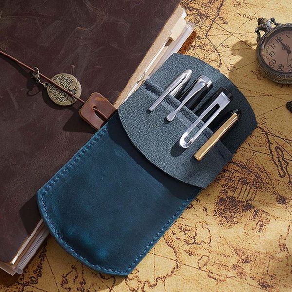 ootdty handmade leather pencil bag fountain pen pouch sleeve cover pocket stationery
ootdty handmade leather pencil bag fountain pen pouch sleeve cover pocket stationery