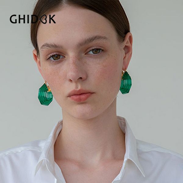 ghidbk mid boho octagon acrylic hoop earrings minimalist geometric pendant earring women statement hoops 2019 fashion jewelry, Golden;silver
ghidbk mid boho octagon acrylic hoop earrings minimalist geometric pendant earring women statement hoops 2019 fashion jewelry, Golden;silver