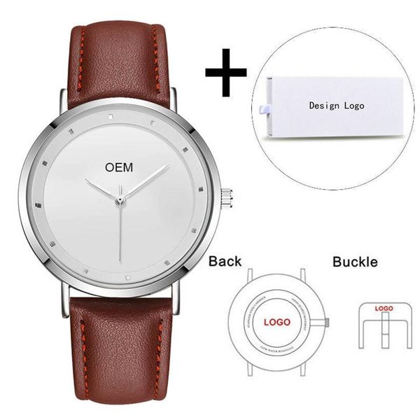 cl056 mens watch customized logo sports men watches custom logo design your own brand name watch birthday gift clock for friend, Slivery;brown
cl056 mens watch customized logo sports men watches custom logo design your own brand name watch birthday gift clock for friend, Slivery;brown