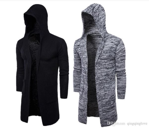 european american black long men's trench coats wholesale trendy coats with hooded oversize sorcerer cloak ing, Tan;black
european american black long men's trench coats wholesale trendy coats with hooded oversize sorcerer cloak ing, Tan;black