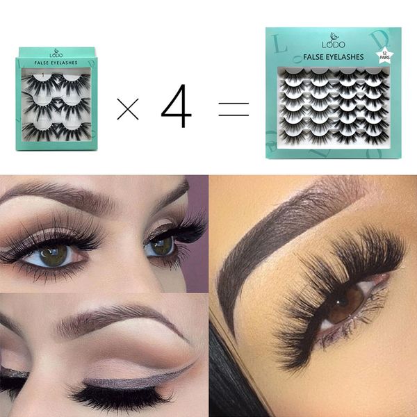 12 pairs of thick false eyelashes natural manual false eyelashes simulation cost-effective mixed 1201-1205 serie
12 pairs of thick false eyelashes natural manual false eyelashes simulation cost-effective mixed 1201-1205 serie