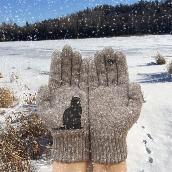 winter cashmere gloves cat bird cartoon partern printing patchwork woolen warm mittens fashion casual tools for outdoor sports
winter cashmere gloves cat bird cartoon partern printing patchwork woolen warm mittens fashion casual tools for outdoor sports