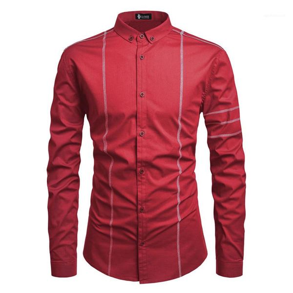 spring designer mens splice shirt mens long sleeve lapel clothes solid casual single breasted homme, White;black
spring designer mens splice shirt mens long sleeve lapel clothes solid casual single breasted homme, White;black