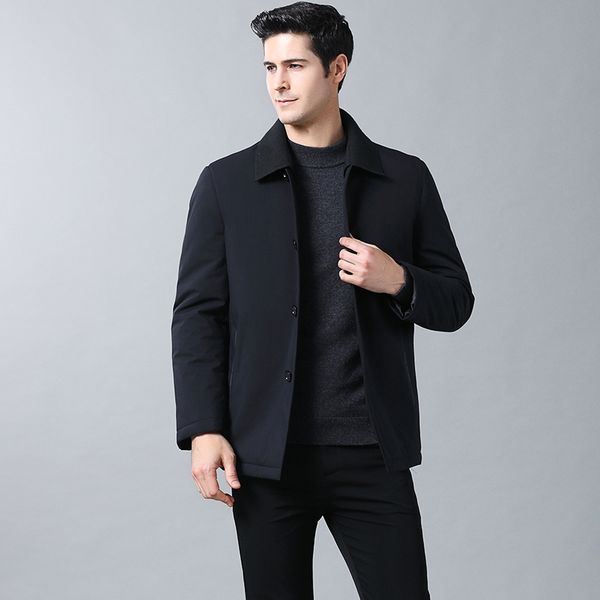 new 2019 brand winter men's jacket large size coat parka korean version of the slim fashion handsome short coat size m-3xl, Black
new 2019 brand winter men's jacket large size coat parka korean version of the slim fashion handsome short coat size m-3xl, Black