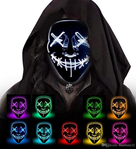 halloween glow mask flash led horror masquerade mask halloween cosplay fashion festival emoji costume accessory, Silver
halloween glow mask flash led horror masquerade mask halloween cosplay fashion festival emoji costume accessory, Silver