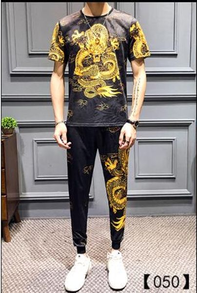 2020 new summer plus size national style men's designer short sleeve t-shirt men's suit chinese style dragon print -7xl, Gray
2020 new summer plus size national style men's designer short sleeve t-shirt men's suit chinese style dragon print -7xl, Gray