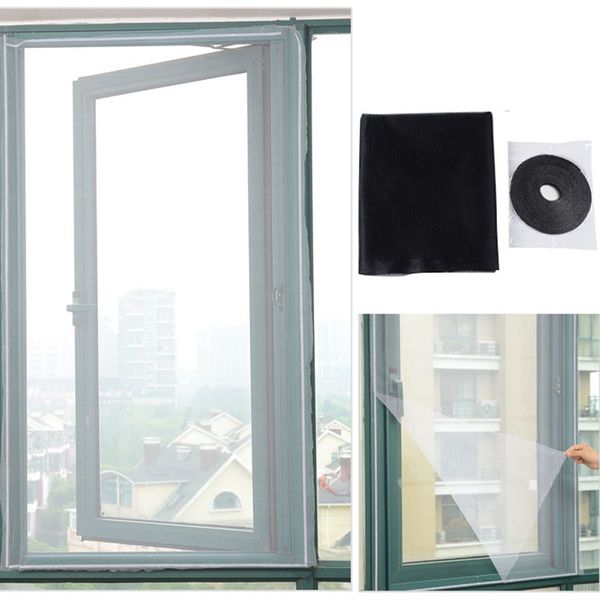 3 pack window insect screen mesh fly bug mosquito net protector with 3 rolls self-adhesive tapes shutter curtain ice silk soft
3 pack window insect screen mesh fly bug mosquito net protector with 3 rolls self-adhesive tapes shutter curtain ice silk soft
