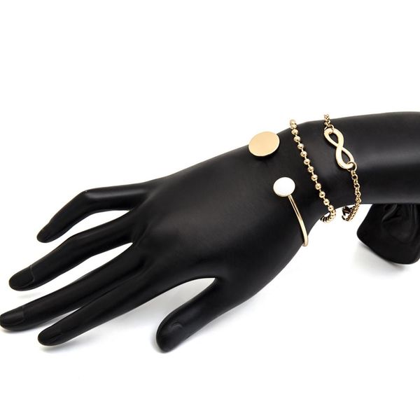 3pcs/set fashion bracelets set fashion temperament 8 word love bracelets for women simple retro digital, Black
3pcs/set fashion bracelets set fashion temperament 8 word love bracelets for women simple retro digital, Black