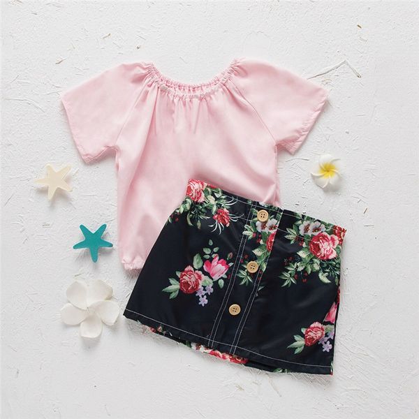 clothing sets toddler kid baby girl short sleeve solid off shoulder +floral print skirts 2pcs set summer outfits clothes, White
clothing sets toddler kid baby girl short sleeve solid off shoulder +floral print skirts 2pcs set summer outfits clothes, White