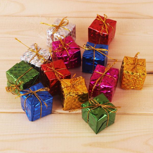 12 pcs holiday christmas tree gifts hangings decorations colorful sequins gift packages
12 pcs holiday christmas tree gifts hangings decorations colorful sequins gift packages