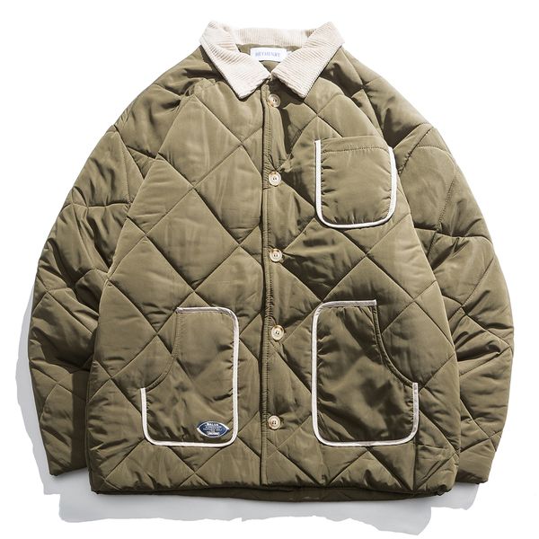 men's down & parkas japanese retro padded jacket couple harajuku oversize casual pockets men streetwear ulzzang high street warm coat w, Black
men's down & parkas japanese retro padded jacket couple harajuku oversize casual pockets men streetwear ulzzang high street warm coat w, Black