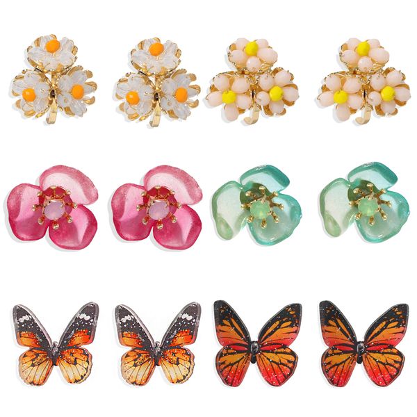 dvacaman new fashion cute small green color flower stud earrings for women bohemian handmade beaded earrings party gifts jewelry, Golden;silver
dvacaman new fashion cute small green color flower stud earrings for women bohemian handmade beaded earrings party gifts jewelry, Golden;silver