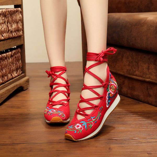 sunflower embroidery cloth shoes size(34-40) red blue chinese style national breathable comfortable soft sole canvas falts, Black
sunflower embroidery cloth shoes size(34-40) red blue chinese style national breathable comfortable soft sole canvas falts, Black