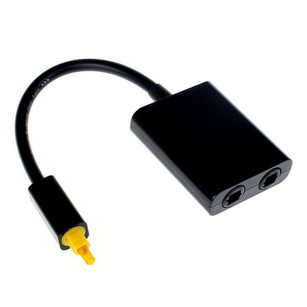 100pcs digital toslink optical fiber audio cable 1 male to 2 female toslink splitter adapter 18cm black white for cd dvd player
100pcs digital toslink optical fiber audio cable 1 male to 2 female toslink splitter adapter 18cm black white for cd dvd player