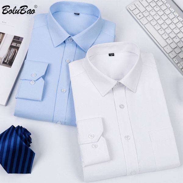 bolubao men's british style turn-down shirts casual new items for autumn male shirts brand business clothing, White;black
bolubao men's british style turn-down shirts casual new items for autumn male shirts brand business clothing, White;black