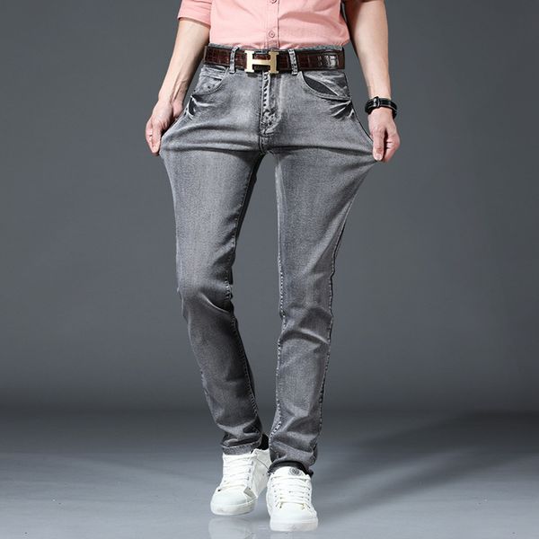 jeans men 2020 new elastic casual slim straight trousers classic designer fashion retro straight trousers biker jeans, Blue
jeans men 2020 new elastic casual slim straight trousers classic designer fashion retro straight trousers biker jeans, Blue