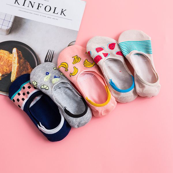 5 pairs/lot women fruit cartoon pattern socks candy color small boat sock suit for summer breathable casual girls funny sock, Black;white
5 pairs/lot women fruit cartoon pattern socks candy color small boat sock suit for summer breathable casual girls funny sock, Black;white
