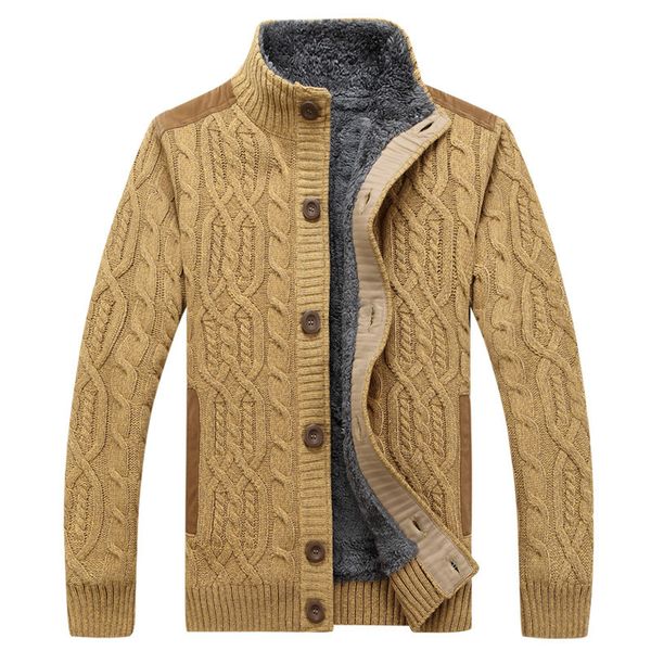 2019 men sweaters pattern knitwear men's sweaters winter warm thick velvet sweatercoat single-breasted casual cardigan 3xl, White;black
2019 men sweaters pattern knitwear men's sweaters winter warm thick velvet sweatercoat single-breasted casual cardigan 3xl, White;black