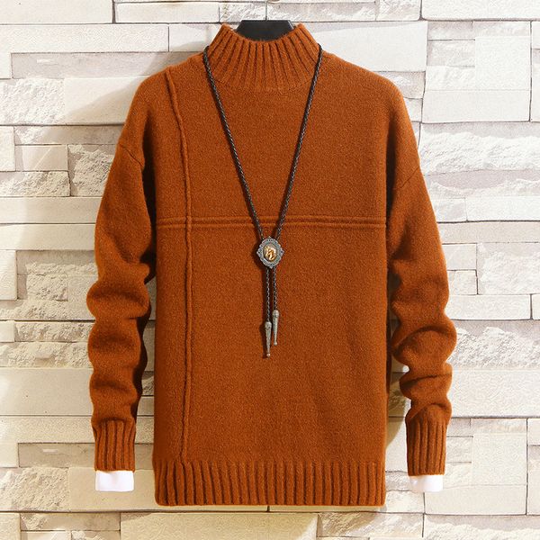 2019 warm turtleneck sweater men fashion solid knitted mens christmas sweaters casual slim fit male pullovers, White;black
2019 warm turtleneck sweater men fashion solid knitted mens christmas sweaters casual slim fit male pullovers, White;black