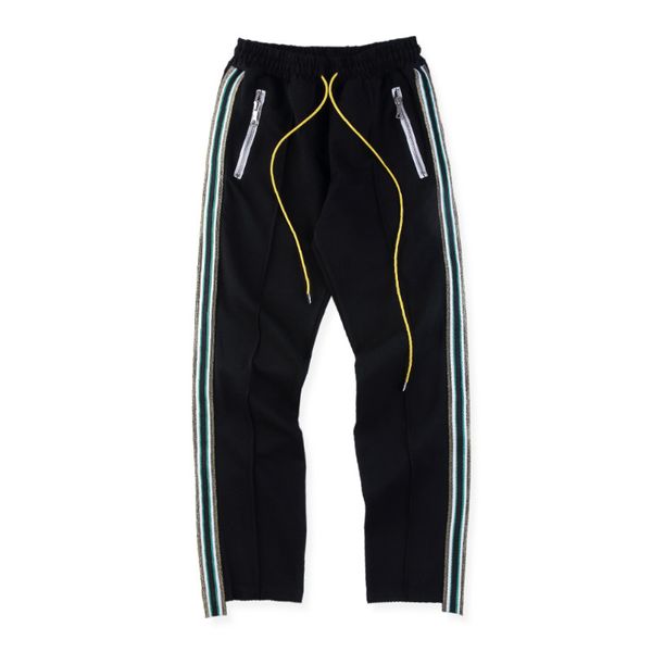 Mens Designer Pants Europe and America Hip Hop Rap Fashion Brand RHUDE Long Pants Joggers Sweatpants Side Stripe ASAP ROCKY Casual Pants
Mens Designer Pants Europe and America Hip Hop Rap Fashion Brand RHUDE Long Pants Joggers Sweatpants Side Stripe ASAP ROCKY Casual Pants