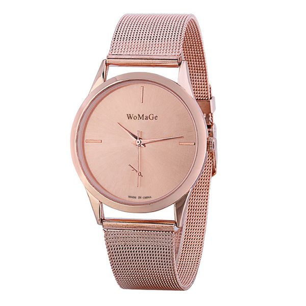simple female wrist watches fashion luxury women watches stainless steel band quartz wristwatches rose gold dress, Slivery;brown
simple female wrist watches fashion luxury women watches stainless steel band quartz wristwatches rose gold dress, Slivery;brown