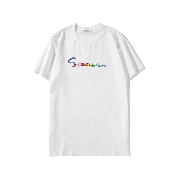 19ss classic double letters rainbow embroidery tee shirts for men summer t shirt women couple short sleeve clothing s-2xl cyp202068, White;black
19ss classic double letters rainbow embroidery tee shirts for men summer t shirt women couple short sleeve clothing s-2xl cyp202068, White;black