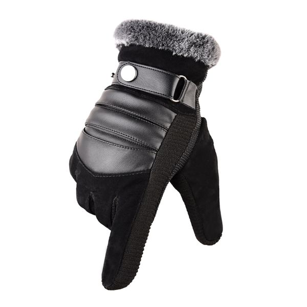 men winter leather gloves anti slip warm thermal plush velvet touch screen gloves cycling motorcycle driving skiing
men winter leather gloves anti slip warm thermal plush velvet touch screen gloves cycling motorcycle driving skiing