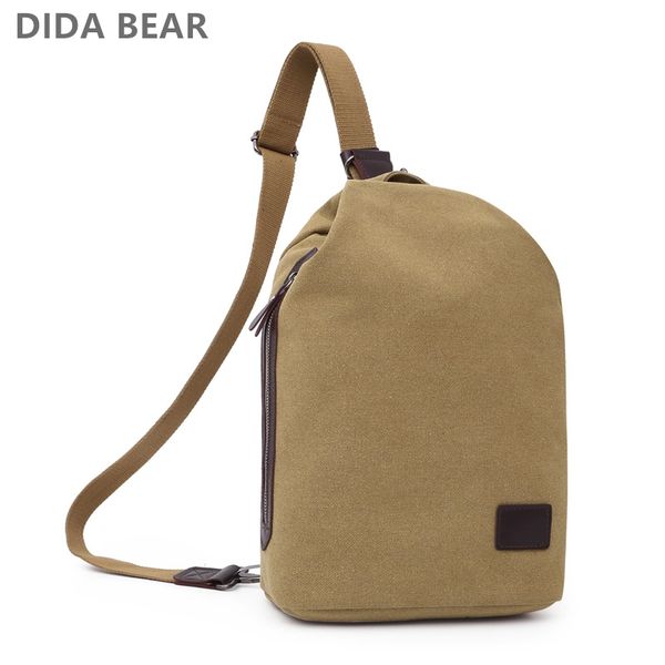 dida bear men chest pack schoolbag for teenagers boys male travel shoulder bag men backpacks black khaki canvas anti theft bags
dida bear men chest pack schoolbag for teenagers boys male travel shoulder bag men backpacks black khaki canvas anti theft bags